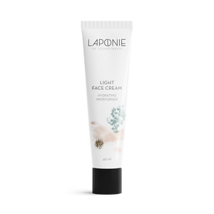 Testeri: Light Face Cream -kasvovoide 5ml. Kevyt, kosteuttava & hoitava geelivoide.