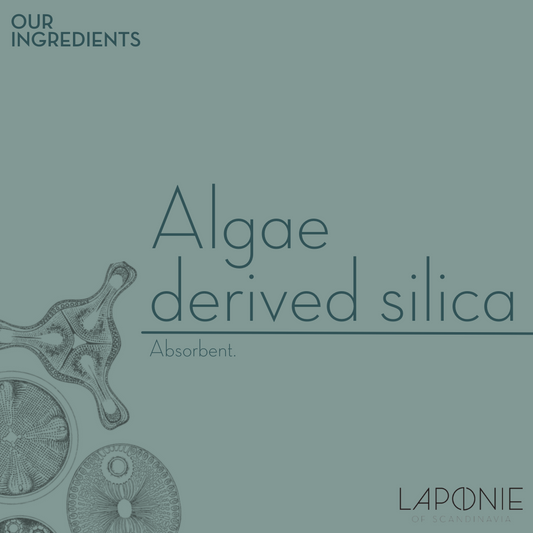 Algae-derived silica