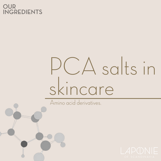 PCA salts in skincare