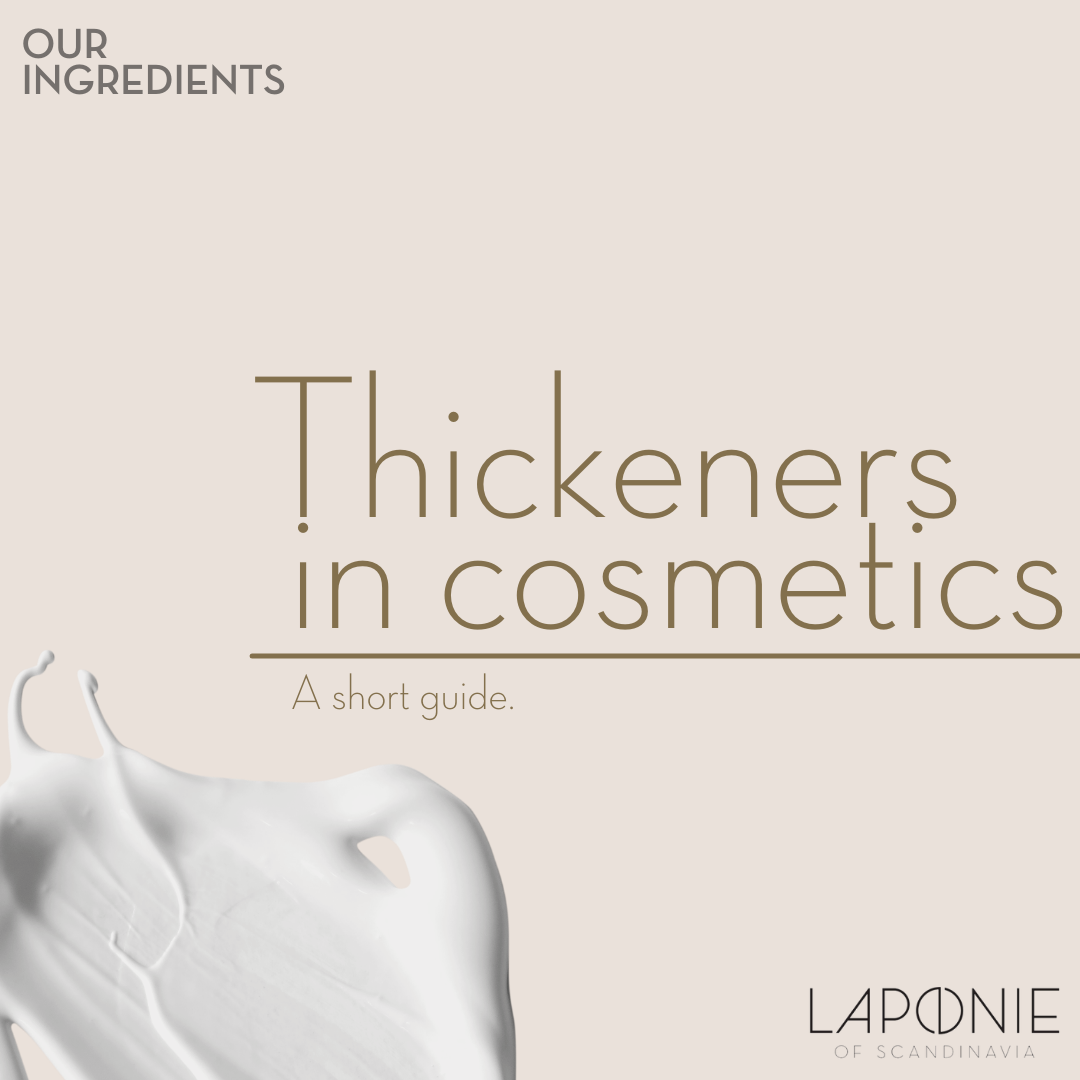 Thickeners in cosmetics - a short guide